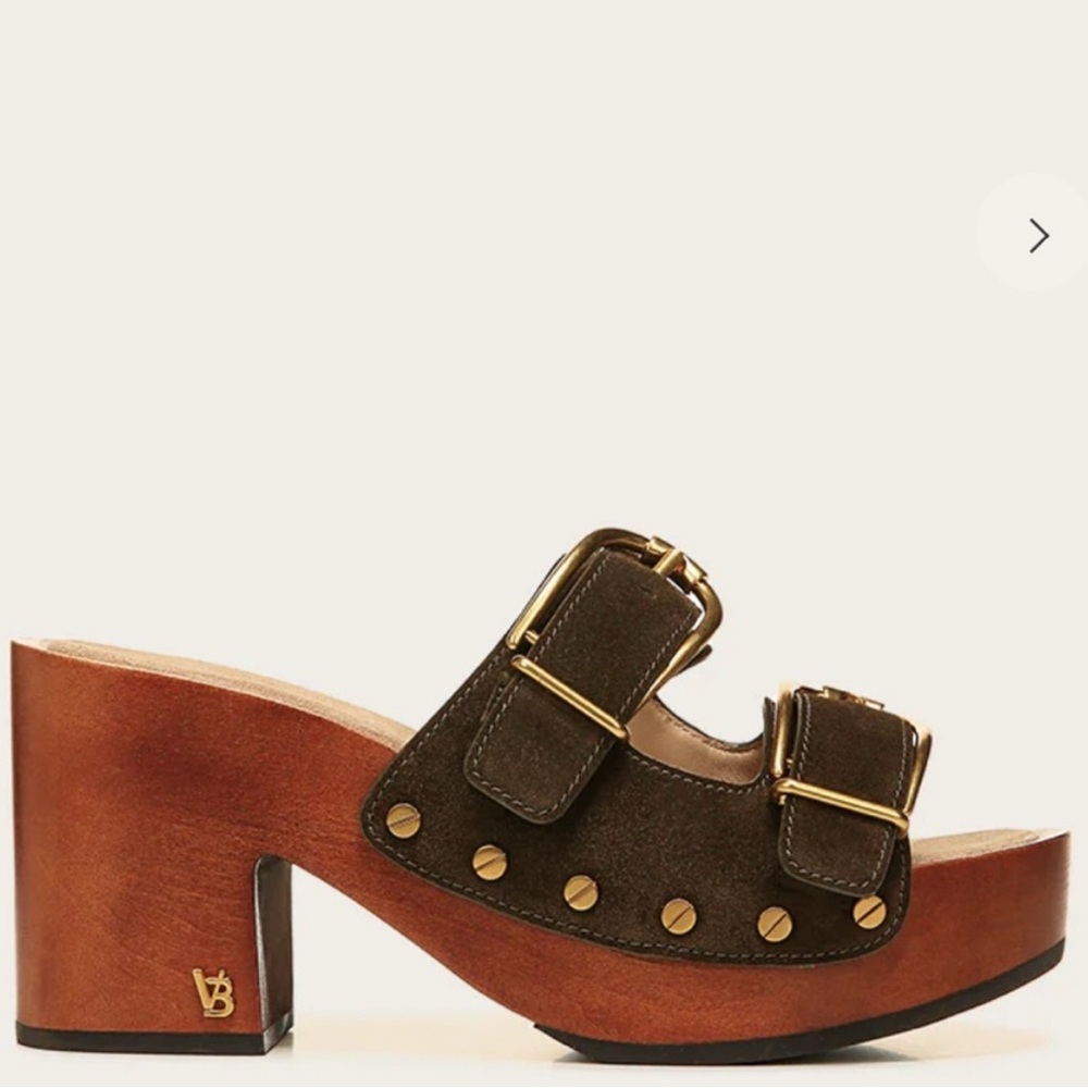 Veronica beard Halifax leather clogs